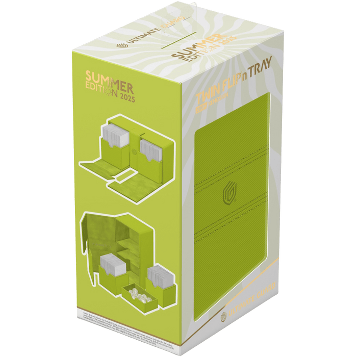 Ultimate Guard Twin Flip'n'Tray 200+ Xenoskin: Summer Edition 2025 - Lime 