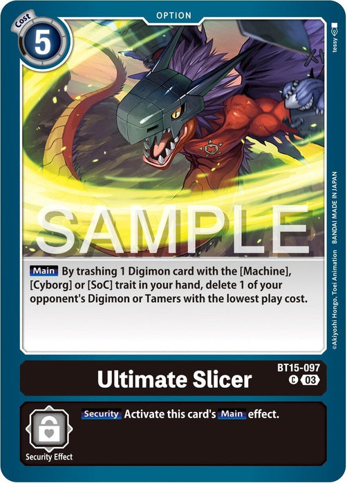 Ultimate Slicer (BT15-097 C) 