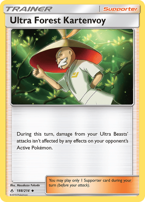 Ultra Forest Kartenvoy (188/214) [Sun & Moon: Unbroken Bonds] 