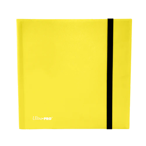 Ultra Pro 12-Pocket Eclipse PRO-Binder Lemon Yellow 