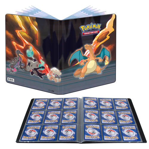 Ultra Pro 9-Pocket Portfolio: Pokemon Gallery Series - Scorching Summit 