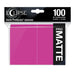 Ultra Pro Eclipse Matte Sleeves - Standard Size (100) Hot Pink 