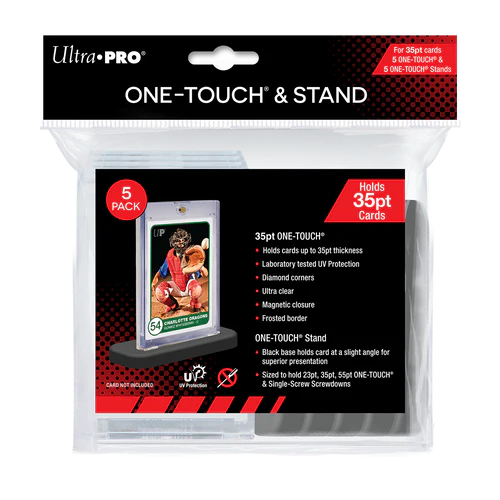Ultra Pro ONE-TOUCH Magnetic Holder 35pt and Stand (5) 