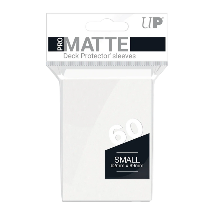 Ultra Pro PRO-Matte Sleeves - Small Size (60) White 