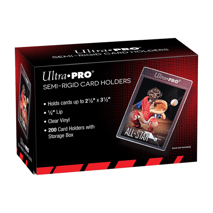 Ultra Pro Semi-Rigid Card Holders (200) 