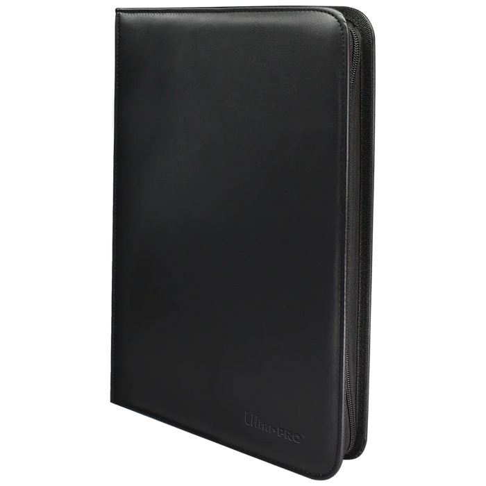 Ultra Pro Vivid 9-Pocket Zippered PRO-Binder Black 