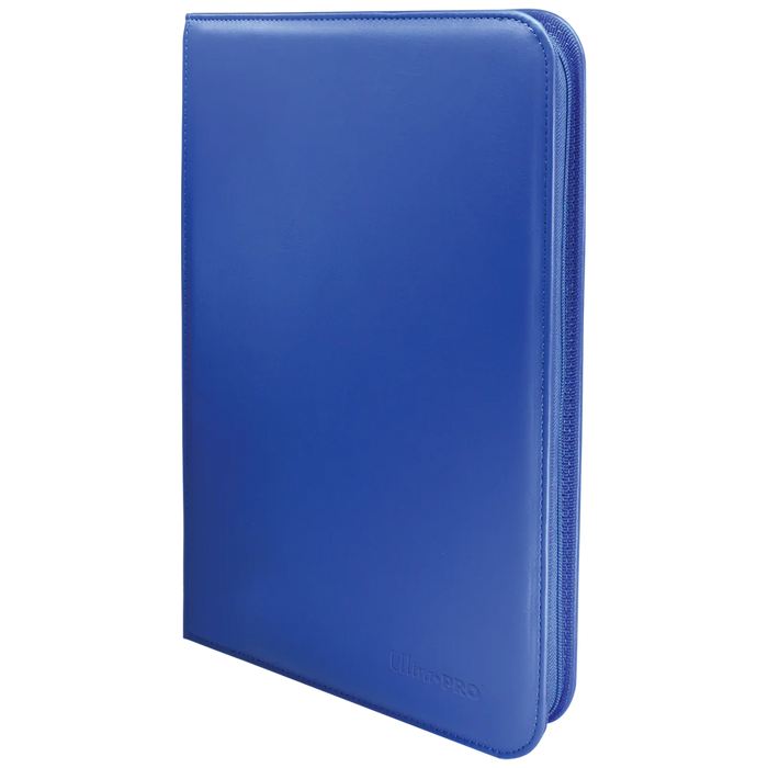 Ultra Pro Vivid 9-Pocket Zippered PRO-Binder Blue 
