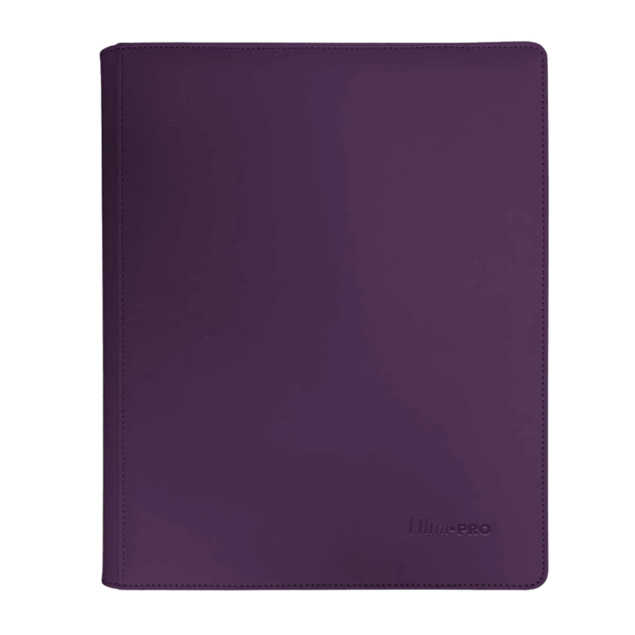 Ultra Pro Vivid 9-Pocket Zippered PRO-Binder Midnight Plum 