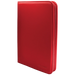 Ultra Pro Vivid 9-Pocket Zippered PRO-Binder Red 