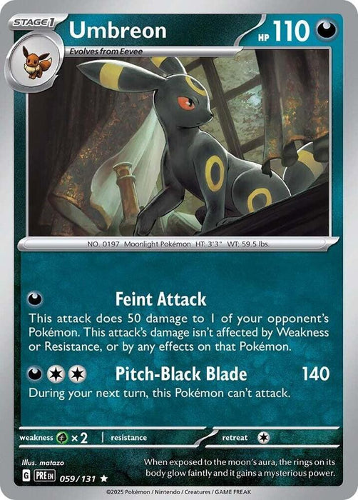 Umbreon (059/131) [Scarlet & Violet: Prismatic Evolutions] 