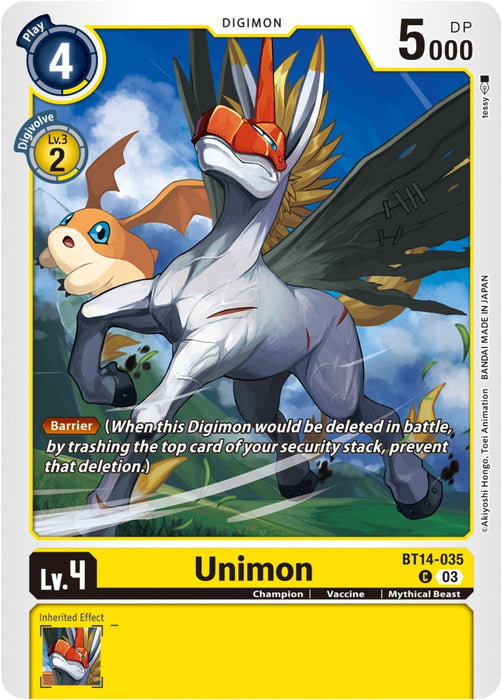 Unimon (BT14-035 C) 