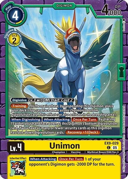 Unimon (EX9-029 C) 