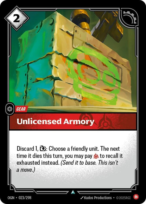 Unlicensed Armory (023/298) 