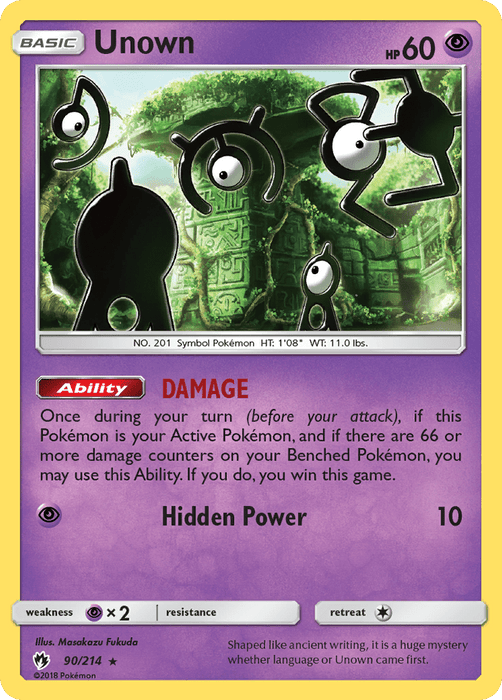 Unown (90) [SM - Lost Thunder] 