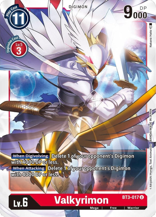 Valkyrimon (BT3-017 U) 