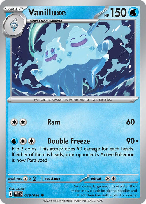 Vanilluxe (029/086) [Scarlet & Violet: White Flare] 