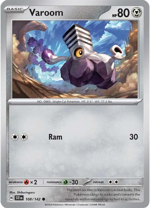 Varoom (108/142) [Scarlet & Violet: Stellar Crown] 