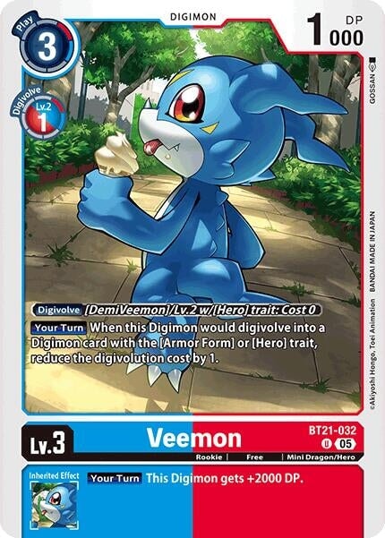 Veemon (BT21-032 U) 