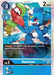 Veemon - BT3-021 (Official Tournament Pack Vol.8) (#BT3-021 R) (Release Special Booster 1.0) Near Mint Foil 