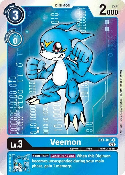 Veemon (EX1-013 R) 