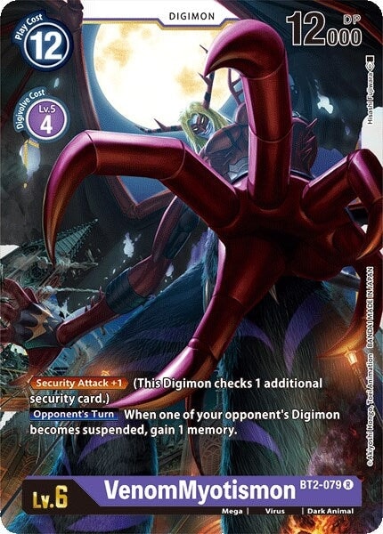 VenomMyotismon (BT2-079 R) 