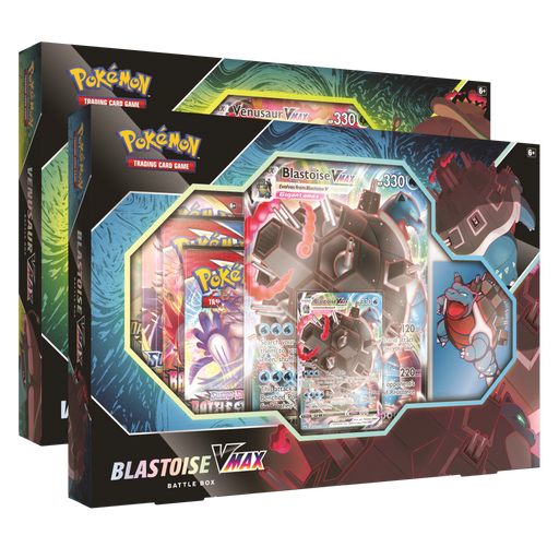 Venusaur and Blastoise VMAX Battle Box 