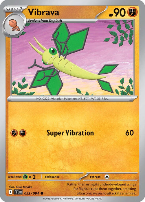Vibrava (052/094) [Mega Evolution: Phantasmal Flames] 