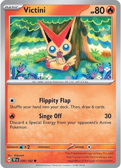 Victini (030/162) [Scarlet & Violet: Temporal Forces] 