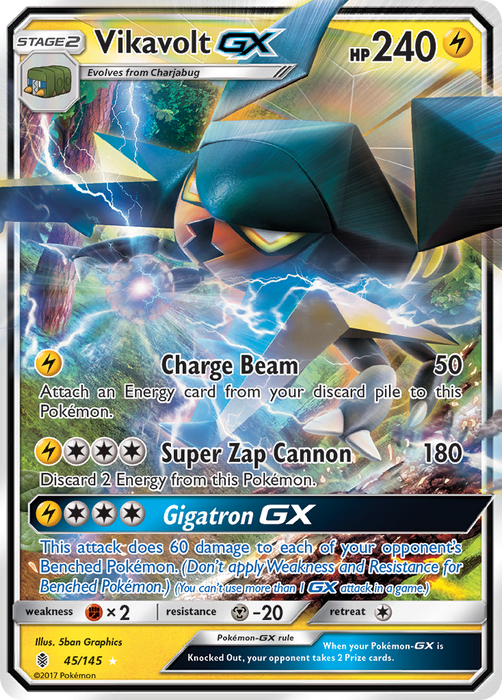 Vikavolt GX [SM - Guardians Rising] 