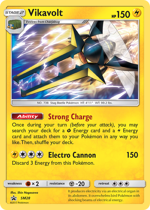 Vikavolt (SM28) [Sun & Moon: Black Star Promos] 