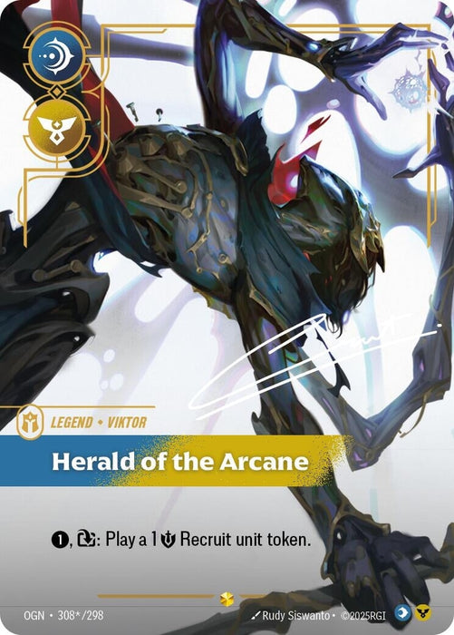 Viktor - Herald of the Arcane (Alternate Art) (308*/298) 