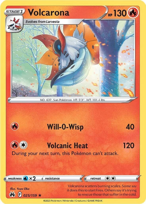 Volcarona (025/159) [Crown Zenith] 