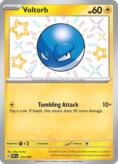 Voltorb (133/091) [Scarlet & Violet: Paldean Fates] 