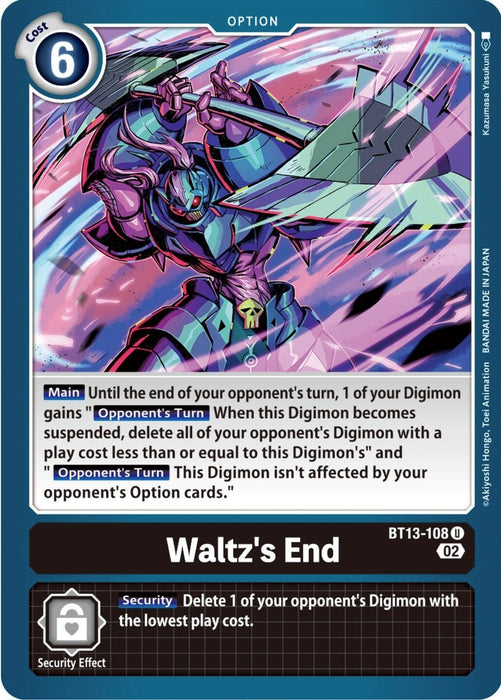 Waltz's End (BT13-108 U) 