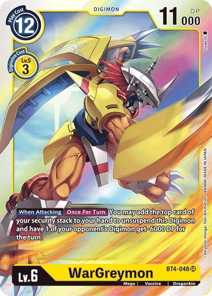 WarGreymon (BT4-048 SR) 