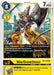 WarGrowlmon (#BT4-046 R) (Great Legend) Near Mint 