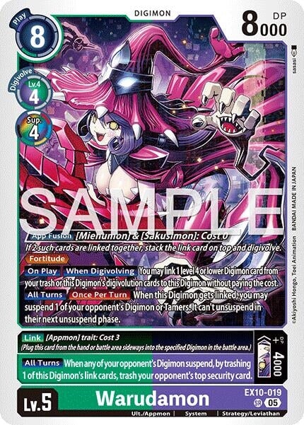 Warudamon (EX10-019 SR) 
