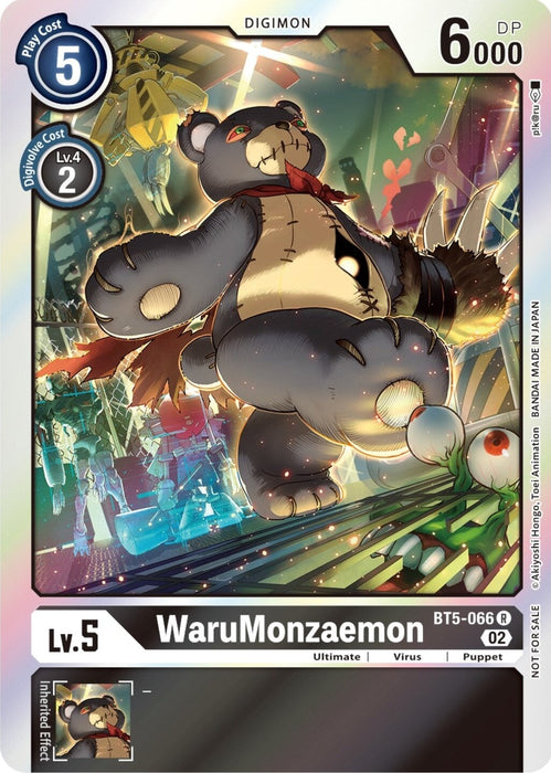 WaruMonzaemon (Official Tournament Pack Vol. 7) (BT5-066 R) 