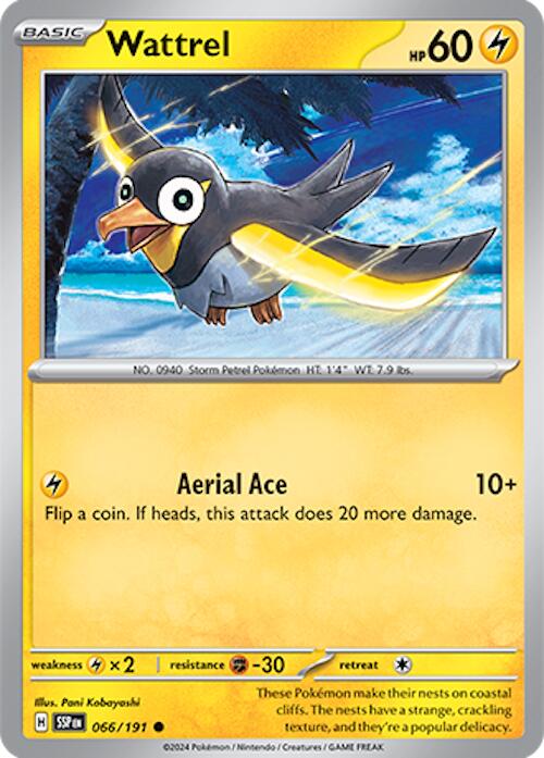 Wattrel (066/191) [Scarlet & Violet: Surging Sparks] 