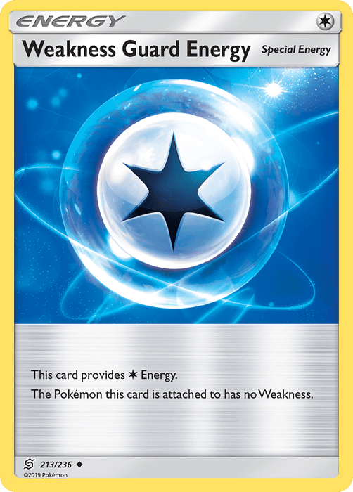 Weakness Guard Energy (213/236) [Sun & Moon: Unified Minds] 