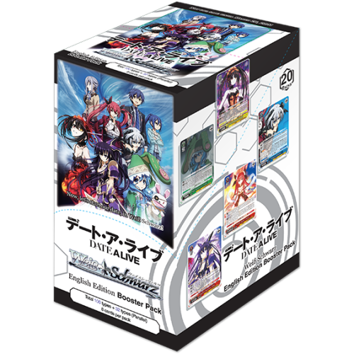 weiss schwarz date a live booster box Japanese "Date Vol. 3" / Case Kurumi Tokisaki Weiss Schwarz English Love Live