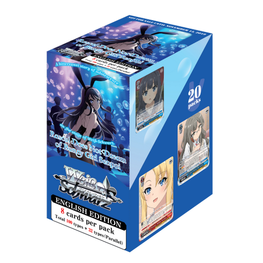 Weiss Schwarz - Rascal Does Not Dream of Bunny Girl Senpai Booster Box 