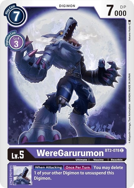 WereGarurumon - BT2-078 (BT2-078 C) 