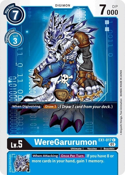 WereGarurumon (EX1-017 C) 