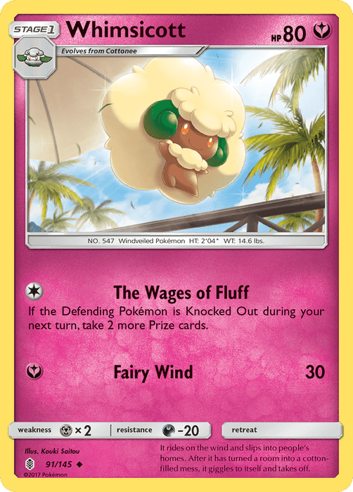 Whimsicott [SM - Guardians Rising] 