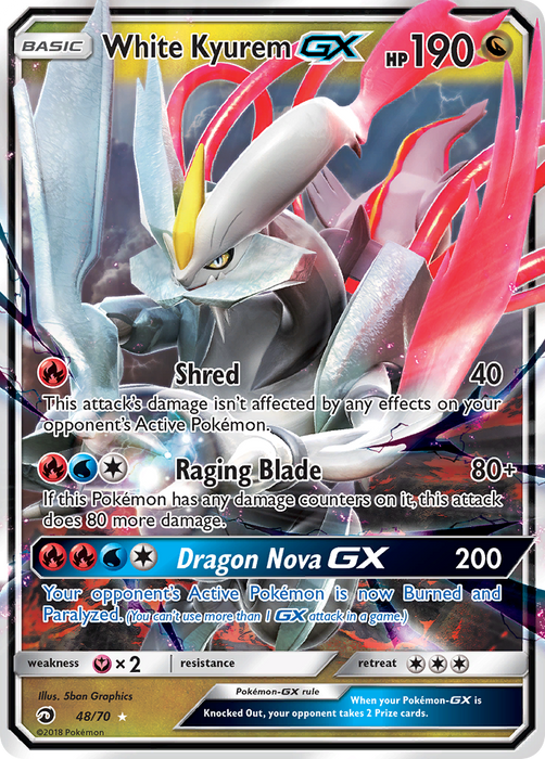White Kyurem GX [Dragon Majesty] 