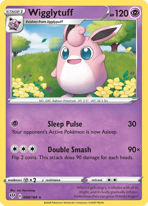 Wigglytuff [SWSH03: Darkness Ablaze] 