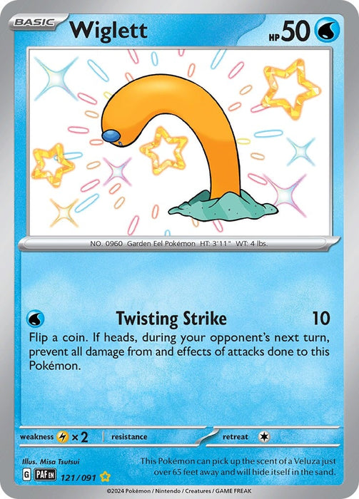 Wiglett (121/091) [Scarlet & Violet: Paldean Fates] 