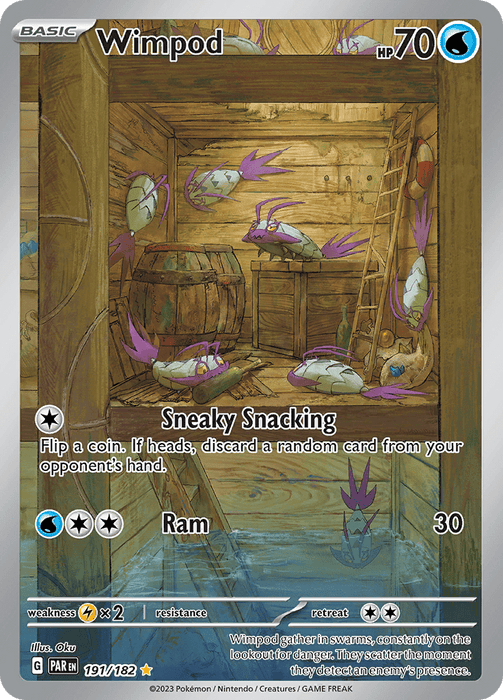 Wimpod (191/182) [Scarlet & Violet: Paradox Rift] 
