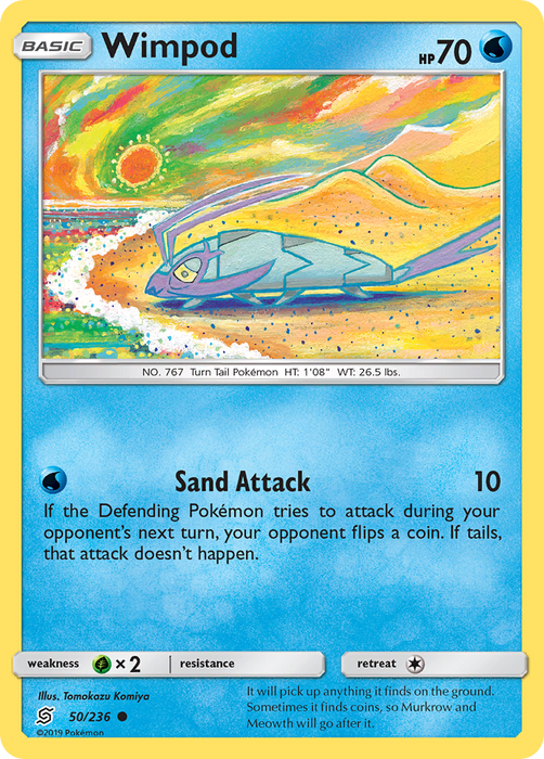 Wimpod (50/236) [Sun & Moon: Unified Minds] 